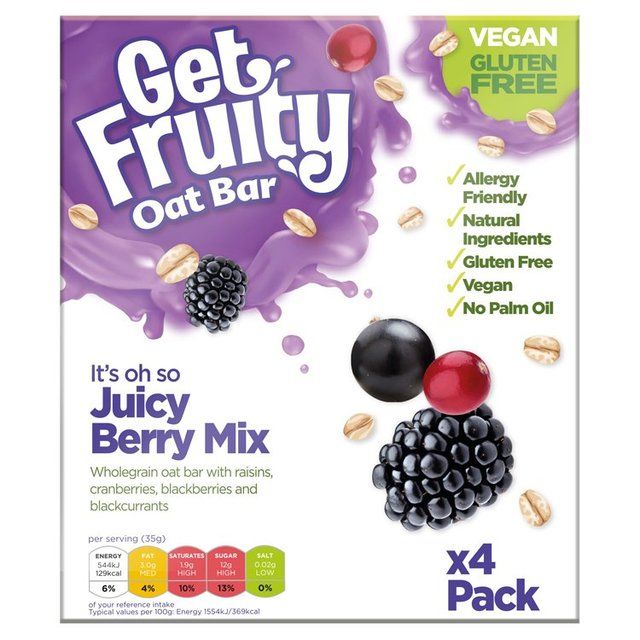 Get Fruity Moist Mixed Berry Bar