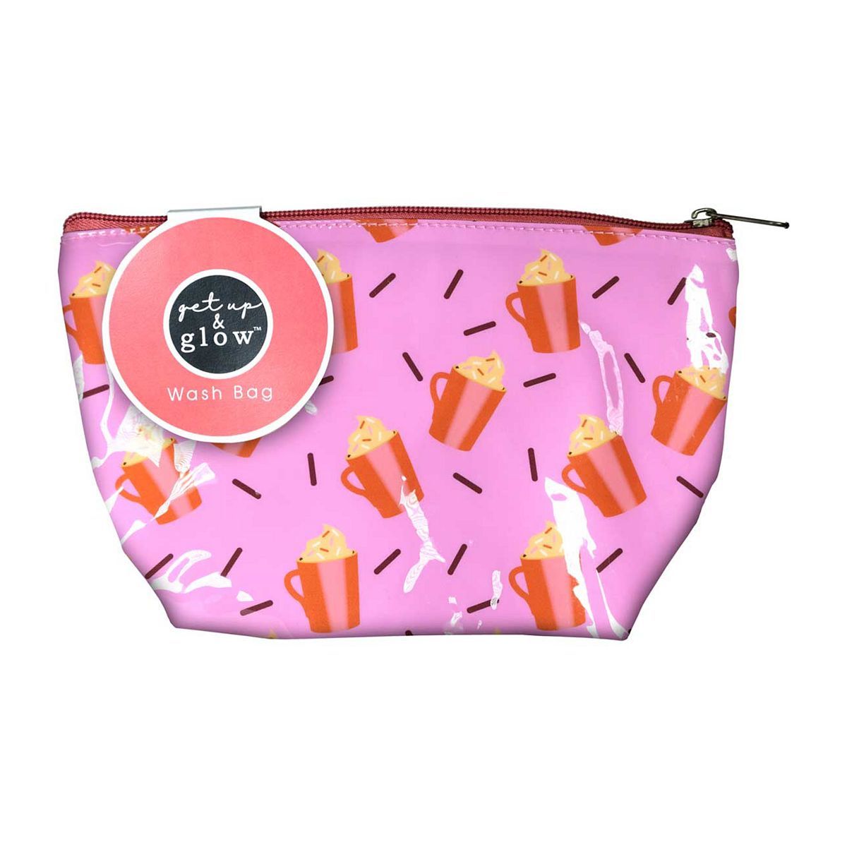 Get Up and Glow wash bag cute