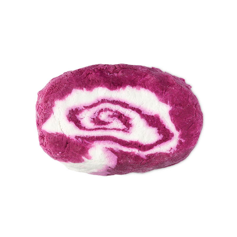 Lush Big Comforter bubble bar, large berry-scented bath product - British product