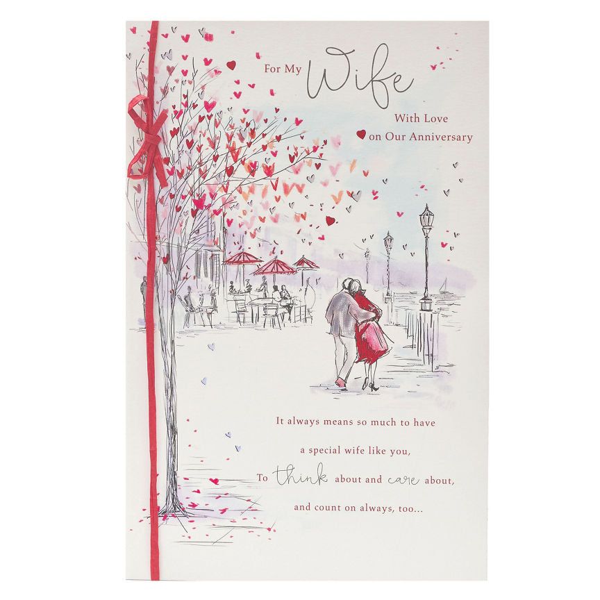 Gibson Artist Notebook Wife Anniversary Card