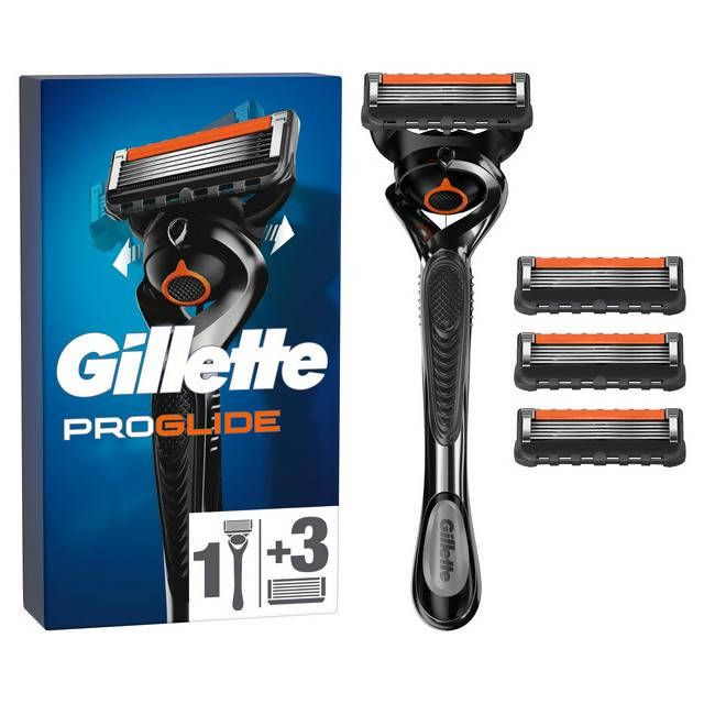 Gillette Fusion5 ProGlide Razor For Men + 3 Blades