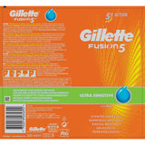 Gillette Fusion5 Ultra Sensitive férfi borotvagél, 6 x 200 ml