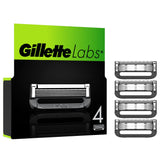 Gillette Labs med Exfoliating Bar &amp; Refill for oppvarmede barberblader x4