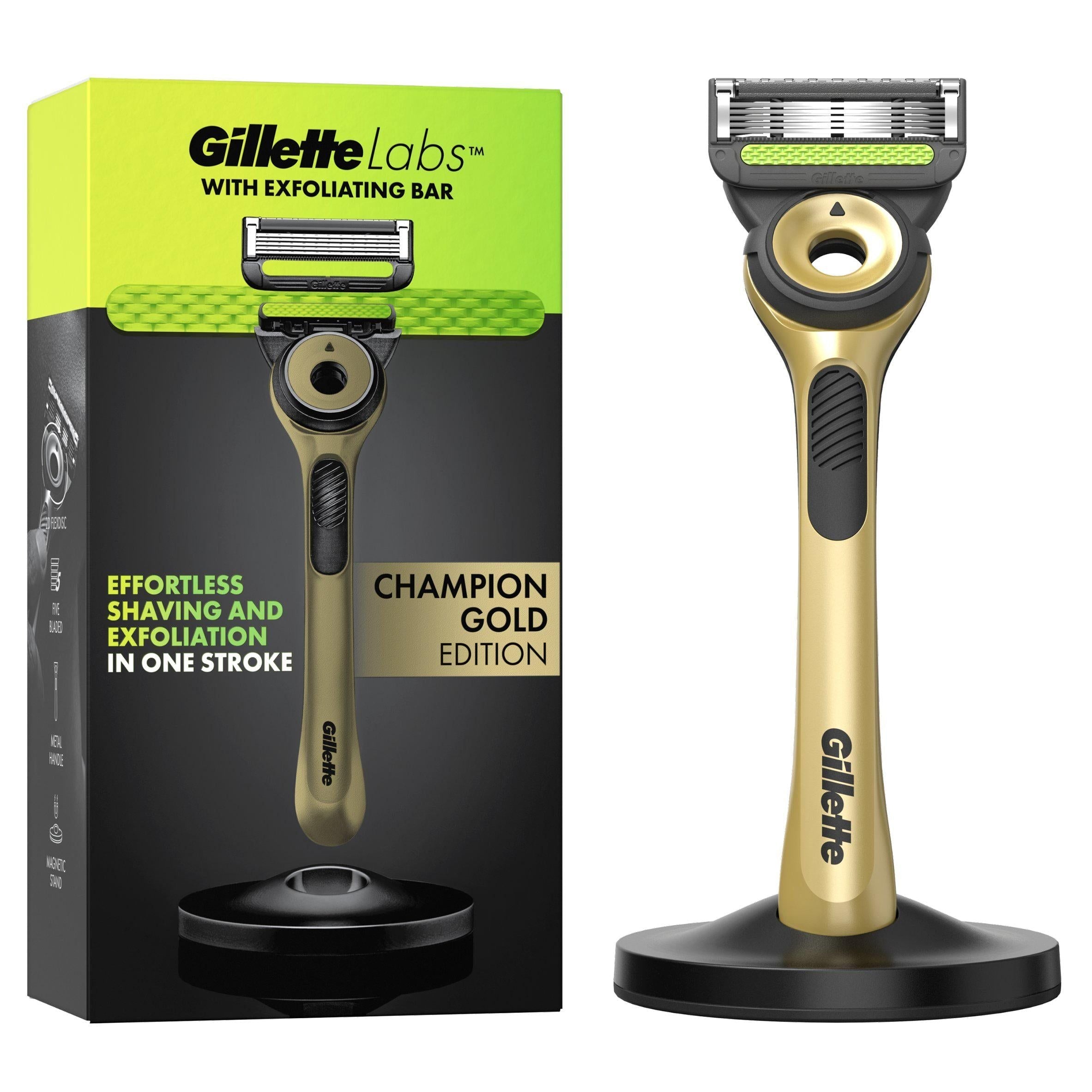 Gillette Labs med Exfoliating Bar Men's Razer, Limited Edition