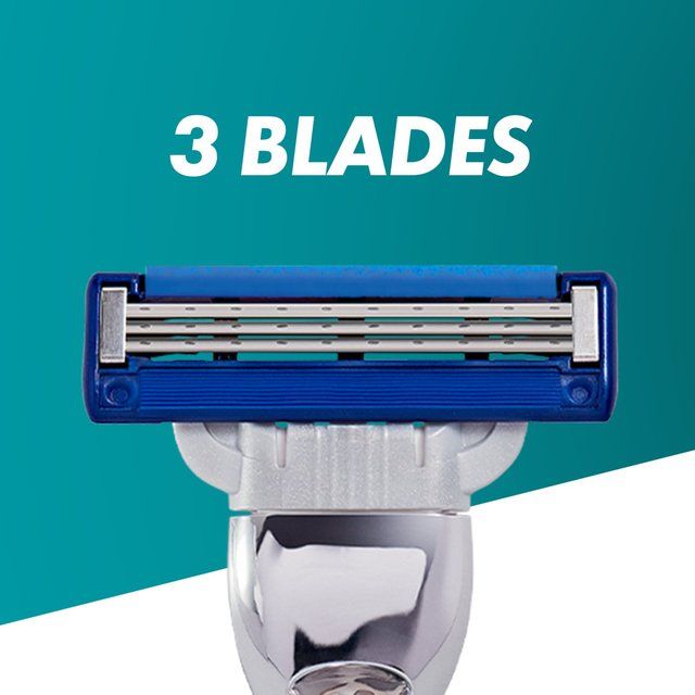 Gillette Mach 3 Turbo Razor Blades   8 per pack