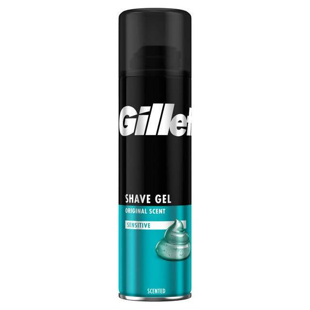 Gillette Sensitive Skin Shaving Gel 200ml