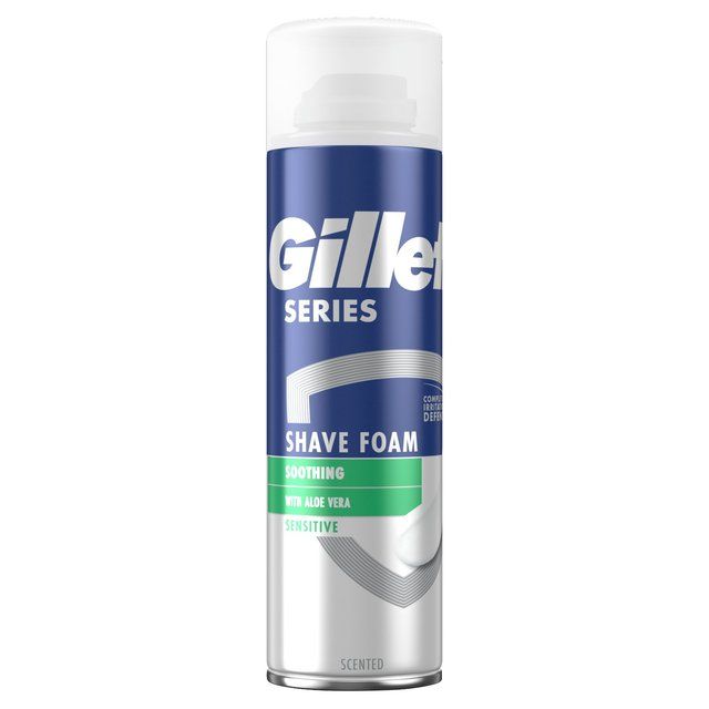 Gillette Series Shaving Foam Sensitive Skin   250ml