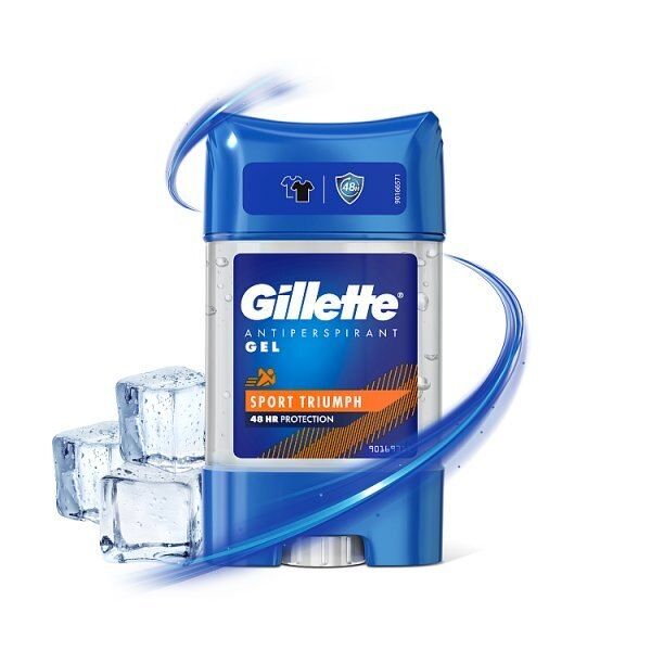 Gillette Sport Triumph átlátszó gél 70ml