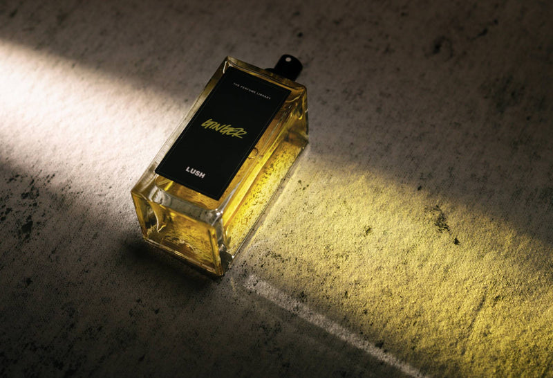 Lush Ginger perfume, a British fragrance, UK version