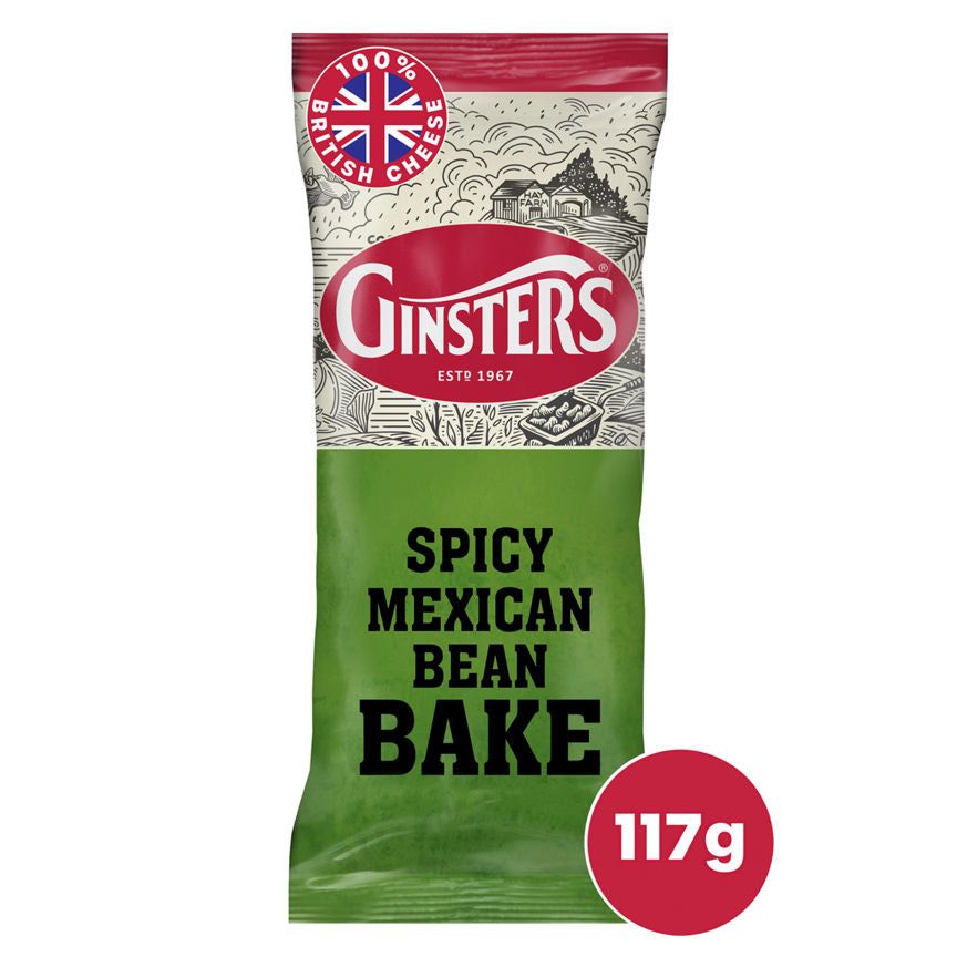 Ginsters Spicy Mexican Bean Bake 117g