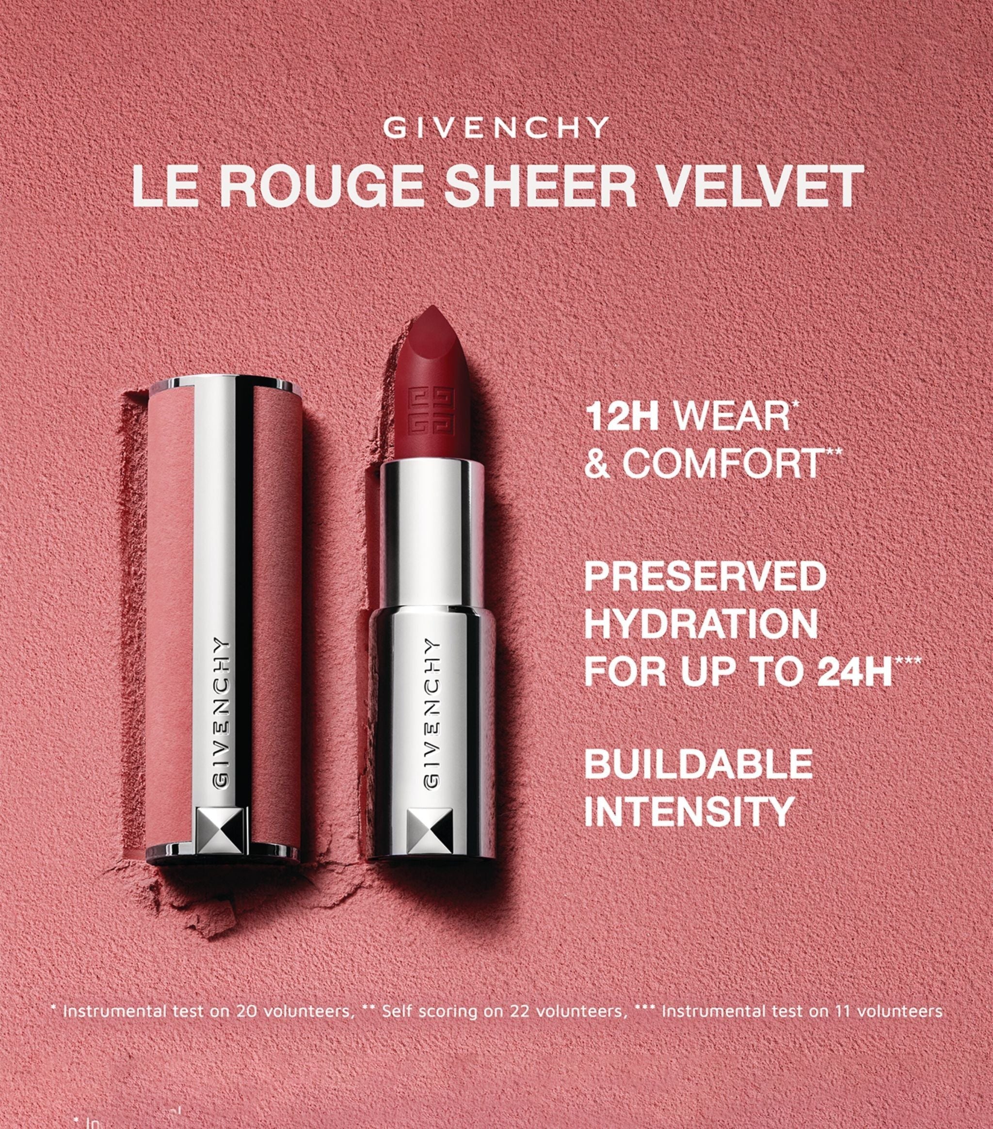 GIV LE ROUGE SHEER VELVET N39 21