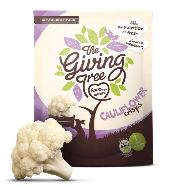 Giving Tree Vacuum Fried Cauliflower Crisps   18g