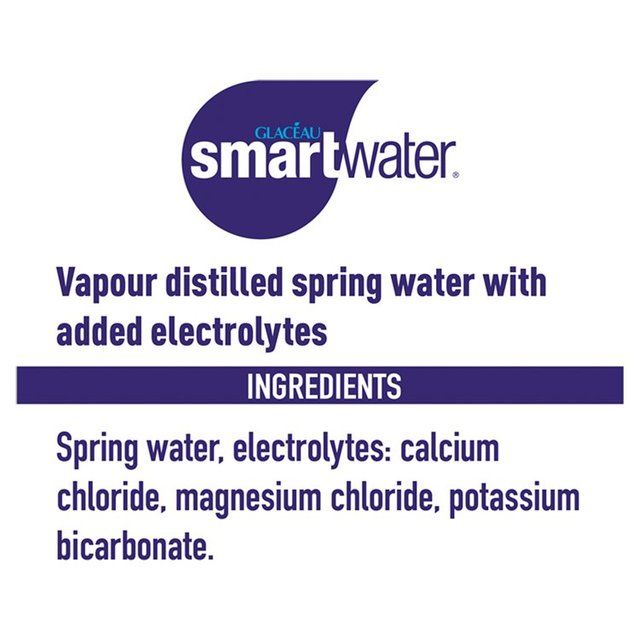 Glaceau Smartwater   12 x 600ml