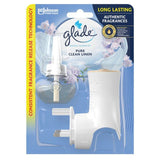 Glade Electric Holder &amp;amp; Refill Clean Linen Scented Oil Plugin