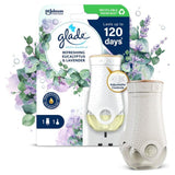 Glade Plug In Holder &amp;amp; Refill Electric Scented Oil Eucalyptus &amp;amp; Lavender   20ml