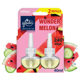 Glade Plug In Twin Refill Electric Scented Oil Wondermelon   2 x 20ml