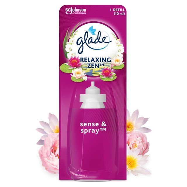 Glade Sense &amp;amp; Spray Refill Relaxing Zen Air Freshener   18ml