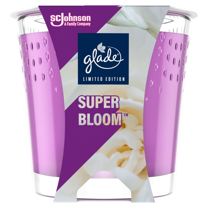 Glade Small Candle Super Bloom 129g