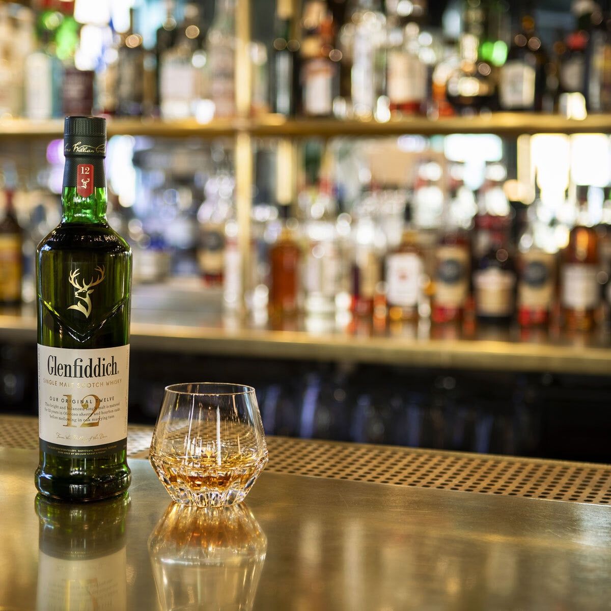 Glenfiddich 12 Year Old Single Malt Whisky, 70cl