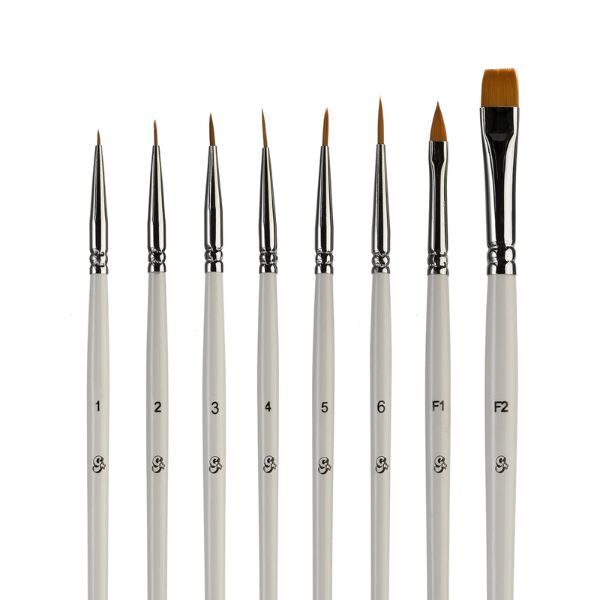 Glisten Cosmetics - Flat Brush F1 - Brush