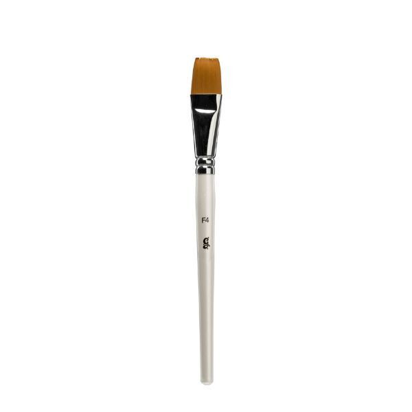 Glisten Cosmetics - Flat Brush F4 - Brush