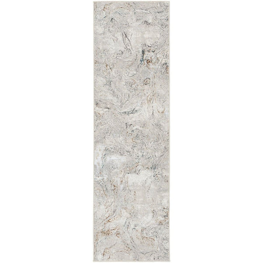 Glitz Grey Space Runner, 69 x 229 cm