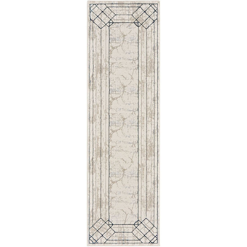 Glitz Ivory Taupe Runner, 69 x 229 cm