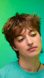 Lush Glow Worm glitter crumble neon green and gold (British brand)