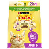 Go-Cat voksen tørr kattemat Kylling og and