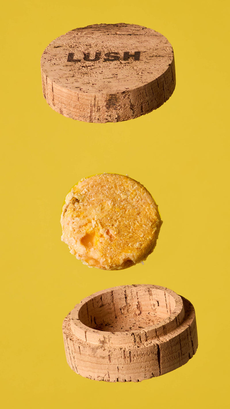Lush Godiva jasmine shampoo bar, solid 2-in-1 (British brand)