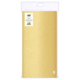 Gold DuniSilk Table Cover 138x220cm