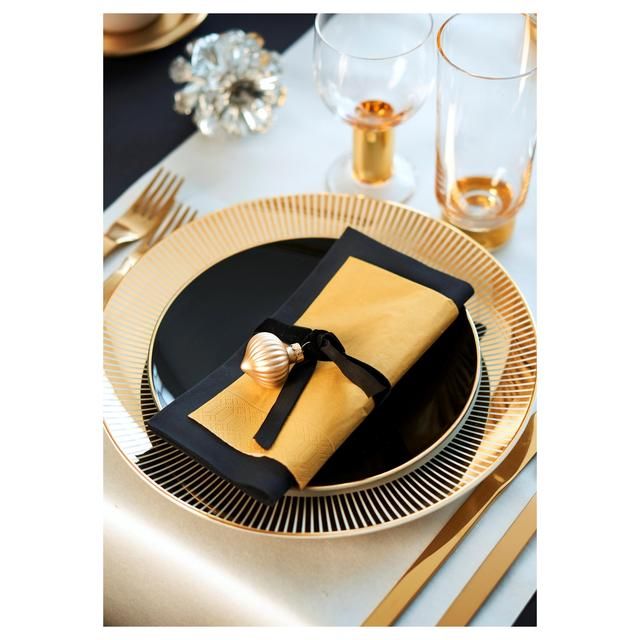 Gold Paper Napkins   20 per pack