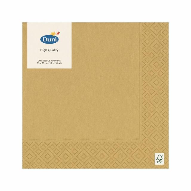 Gold Paper Napkins