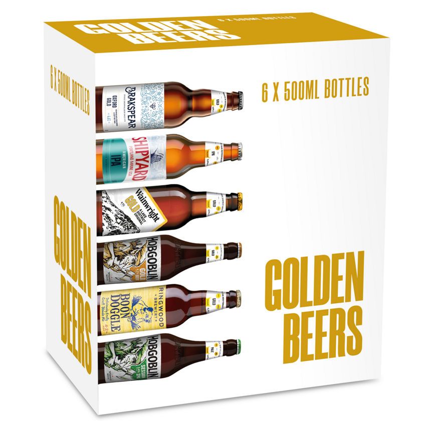 Golden Beers Mixed Pack Bottles