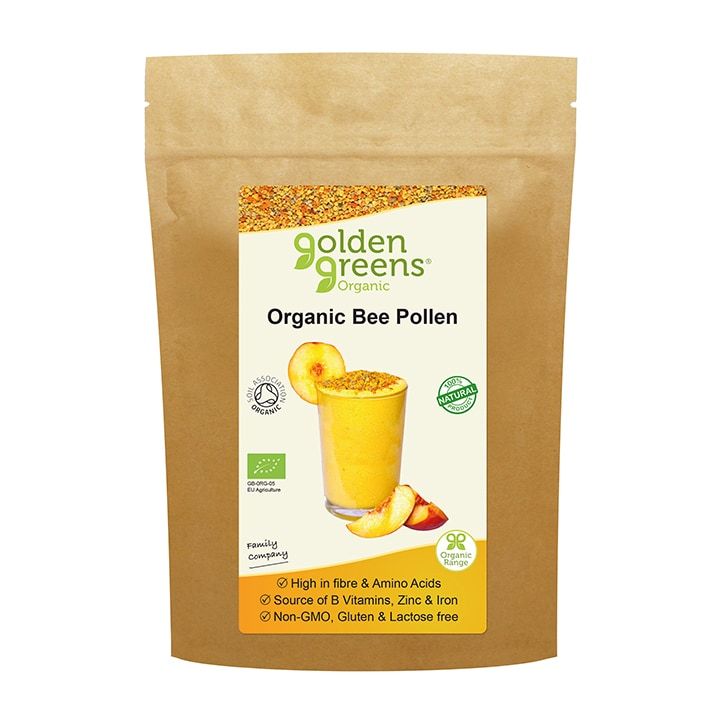 Golden Greens Organic Bee Pollen 100g