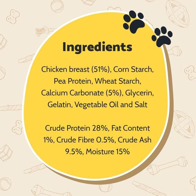 Good Boy Crunchy Chicken &amp;amp; Calcium Bones Dog Treats   350g