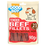 Good Boy Pawsley &amp;amp; Co Tender Beef Fillets Dog Treats 90g