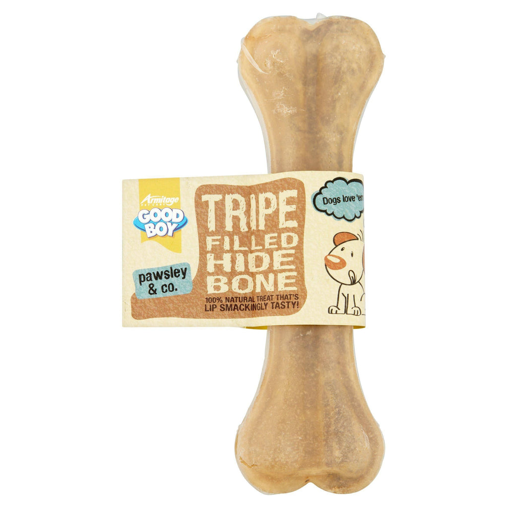 Good Boy Pawsley & Co Tripe Filled Hide Bone Dog Treats