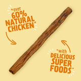 Good Boy Superlicious Chicken Broccoli &amp;amp; Sweet Potato Stick Dog Treats   100g