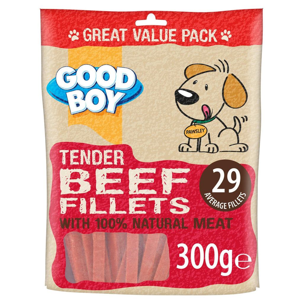 Good Boy Tender Beef Fillets 300g