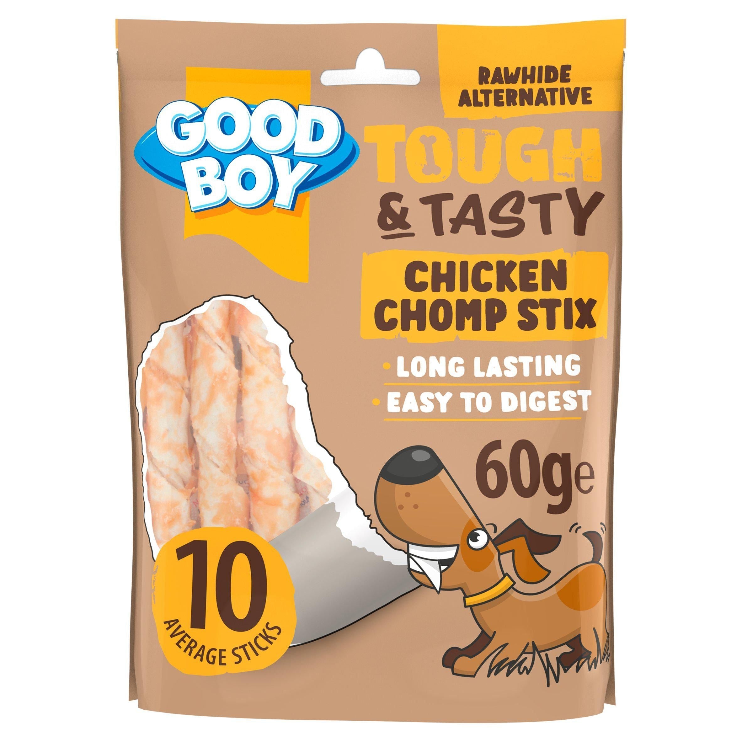 Good Boy Tough &amp;amp; Tasty Chicken Chomp Stix 60g