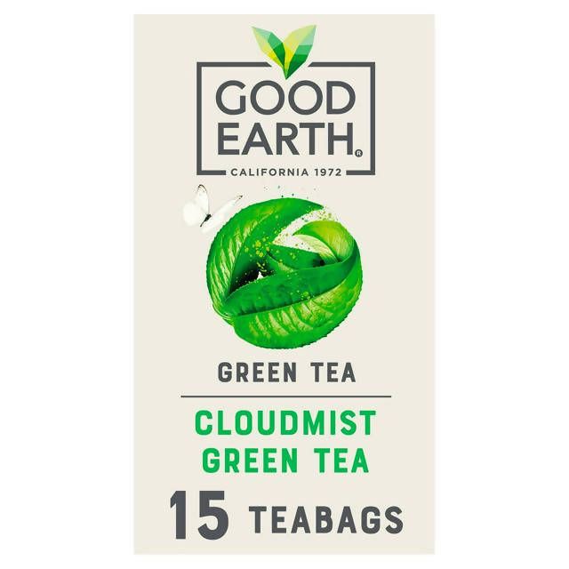 Good Earth Cloudmist Green Tea Bags x15