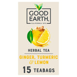 Good Earth Turmeric Lemon Tea Bags x15