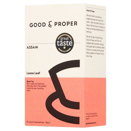 Good & Proper Tea - Loose Leaf Assam Tea   90g