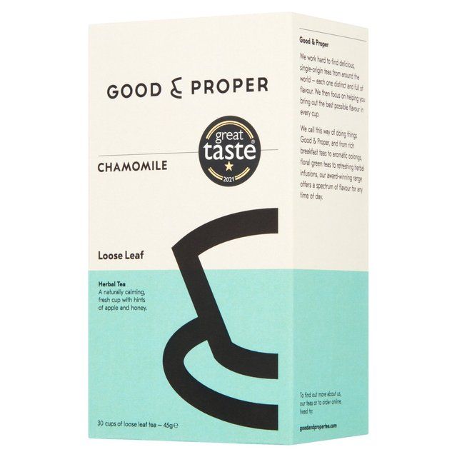 Good & Proper Tea - Loose Leaf Chamomile Tea   45g