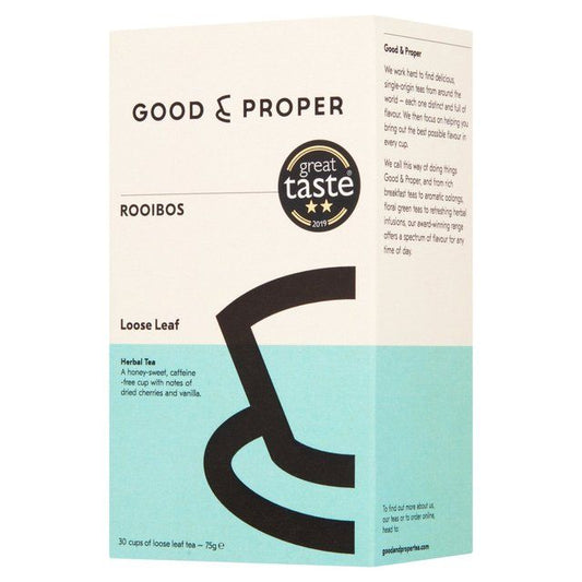 Good & Proper Tea - Loose Leaf Rooibos Tea   75g