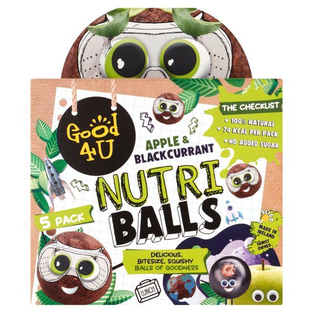 Good4u Nutri Balls Apple & Blackcurrant MULTIPACK