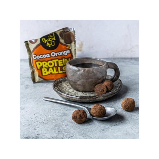 GOOD4U PROTEIN BALLS COCOA ORANGE MULTIPACK   3 x 40g