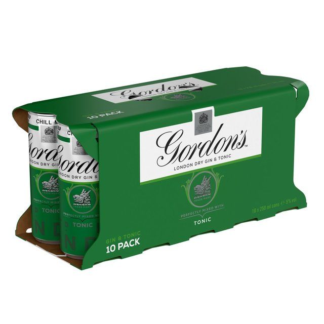 Gordon's Gin & Tonic   10 x 250ml