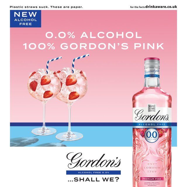 Gordon's Premium Pink Alcohol Free